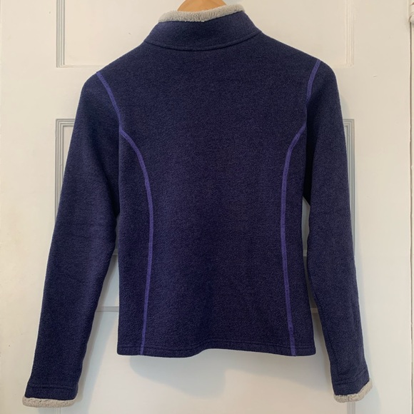 KUHL Alska Purple Quarter-Zip Fleece Pullover Sweater - Picture 5 of 16